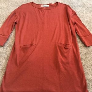 Trendy Free People super soft shift dress